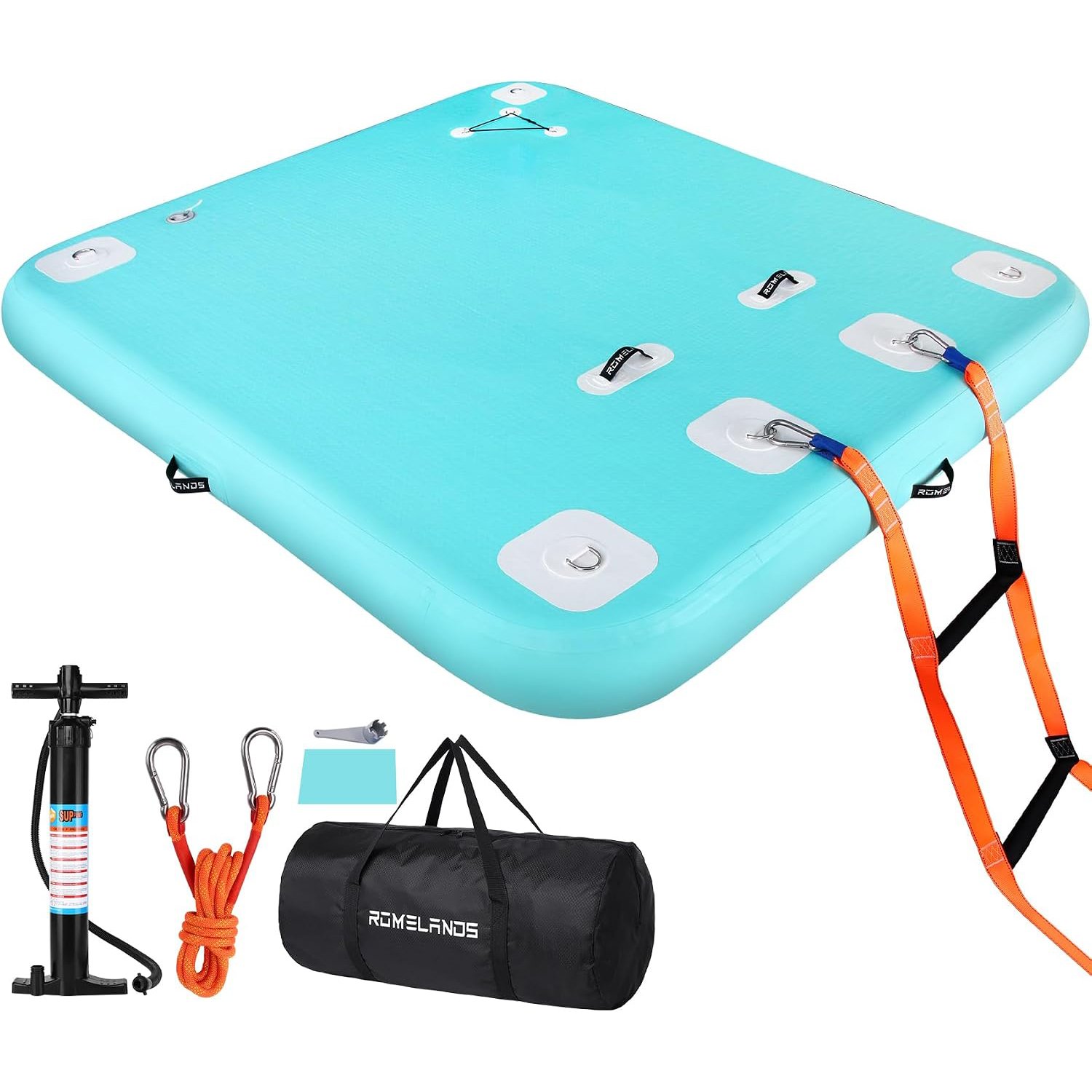 ROMELANDS Inflatable Floating Dock